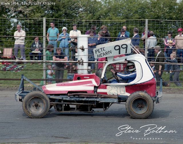 His only race appearance. Northampton 1982 (Steve Botham photo)