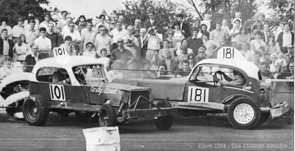 101 Andy Abel, 181 Stuart Hardy. Northampton 1969.
