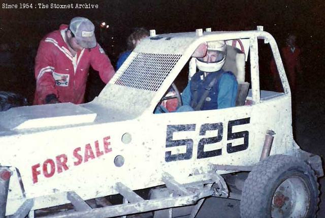 Paul had a couple of outings in a Frankie Wainman hire car.