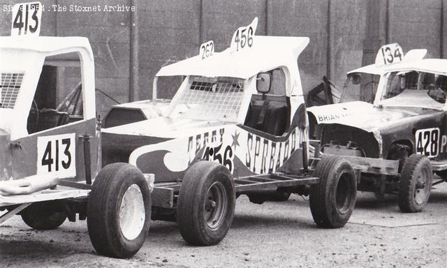 Harringay 1978. This car became Murray Harrison's first car. (Neil Graham photo)