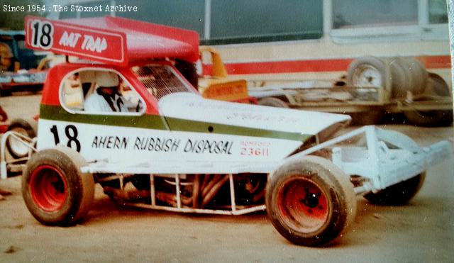1981. The Frankie Wainman built car (Terry Worman photo)