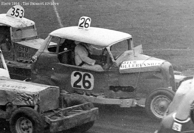 In traffic at Belle Vue (John Nolan photo)