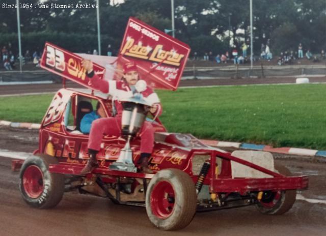 World Long Track trophy at Coventry 1992 (Steve Botham photo)