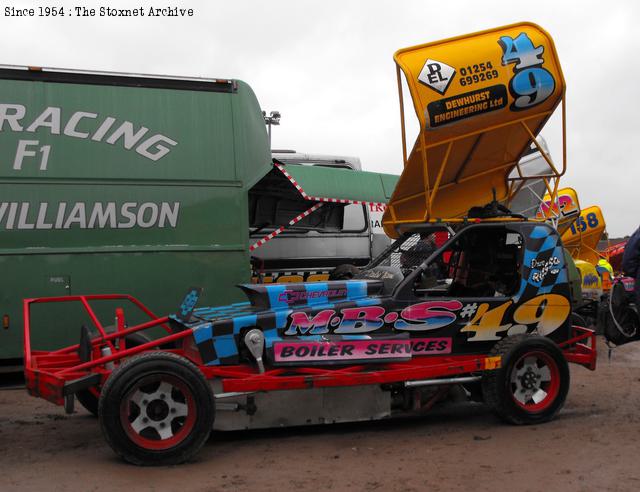 Self-built car at Belle Vue, March 2009. (CGH photo)