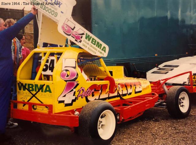 The former John Lund 1996/1997 World Final winning car in 1999. (Martin Downs photo)