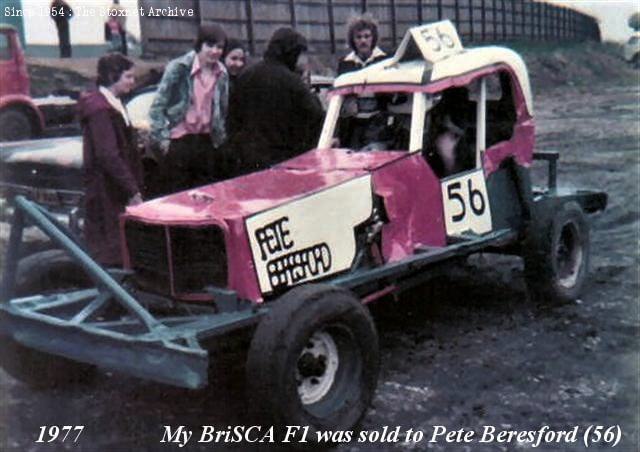 Former Dick Young car. Northampton 1977 (Rick Young photo)