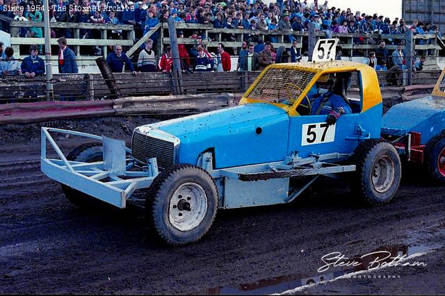Crewe 1987. New Mike Close chassis with a Mike Huddart 454 Chevy. (Steve Botham photo)