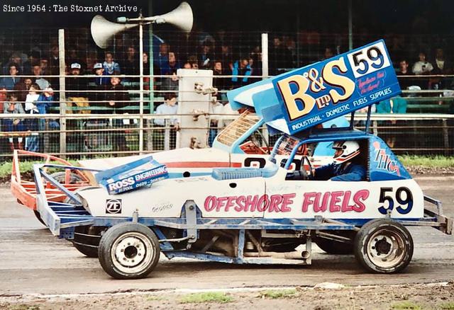 Northampton, 24th July 1988. (Paul Hindle photo)