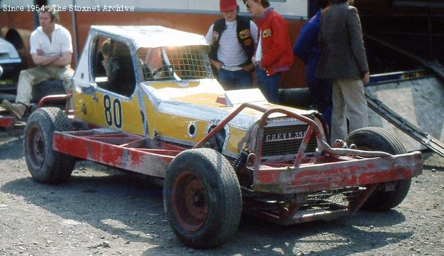 Ahead of it's time... Jack's car with small block Chevy 350.