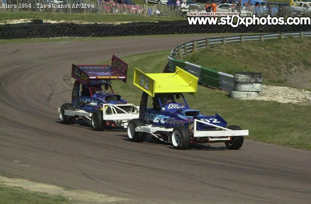 Demonstration event at Lydden Hill in 2003. (Colin Casserley photo)
