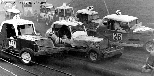 In the thick of it at Belle Vue. (John Nolan photo)