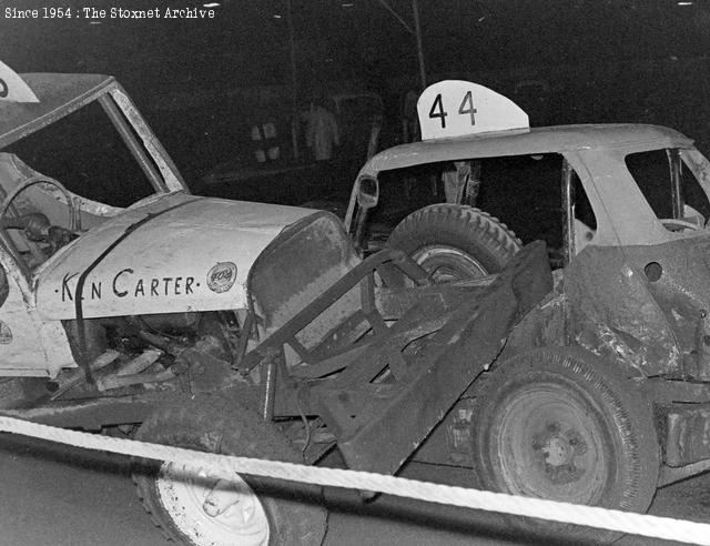 Crashing out with Mike Whittaker in 1968. (John Nolan photo)