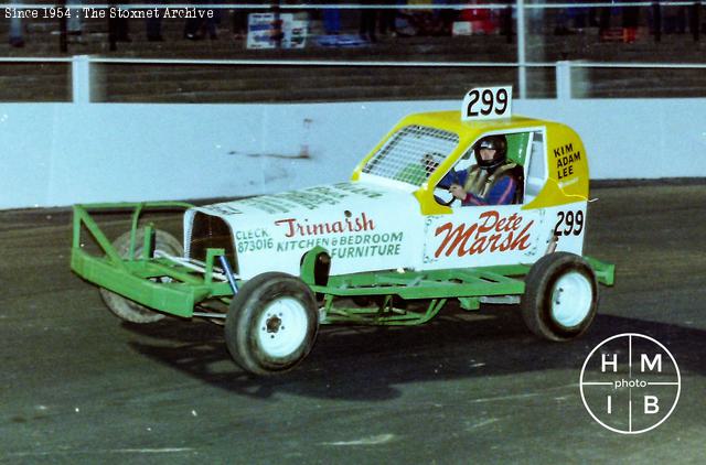 Pete at Bradford on 30th March 1984. (HM/IB photo)