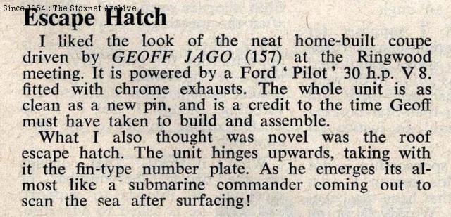 Stock Car Racing News, May 1960