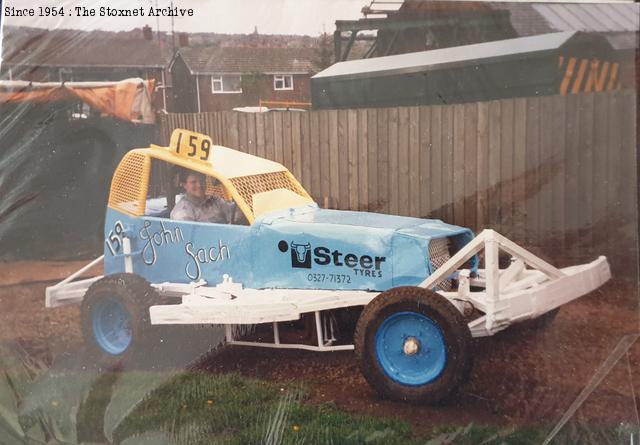 The car rebuilt after the Sheffield crash. (John Bayliss photo)