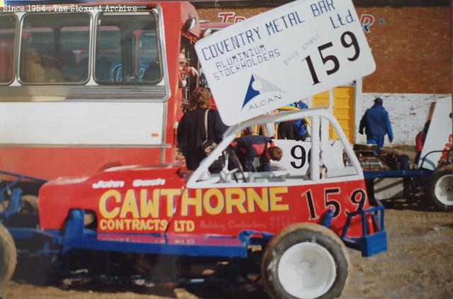 An ex-Des Chandler car was bought at the end of the 1989 season. (John Bayliss photo)