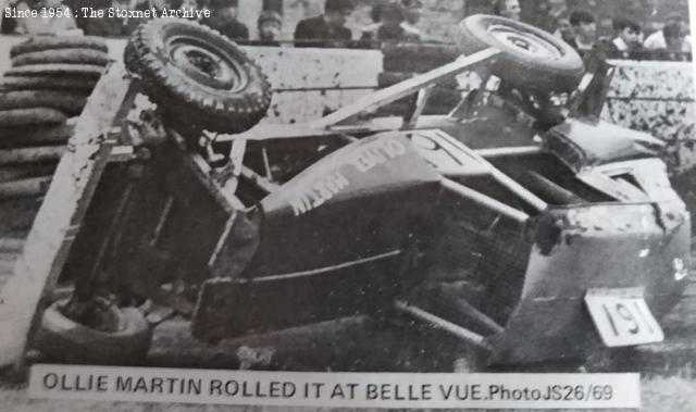 Rolling at Belle Vue, 1969.