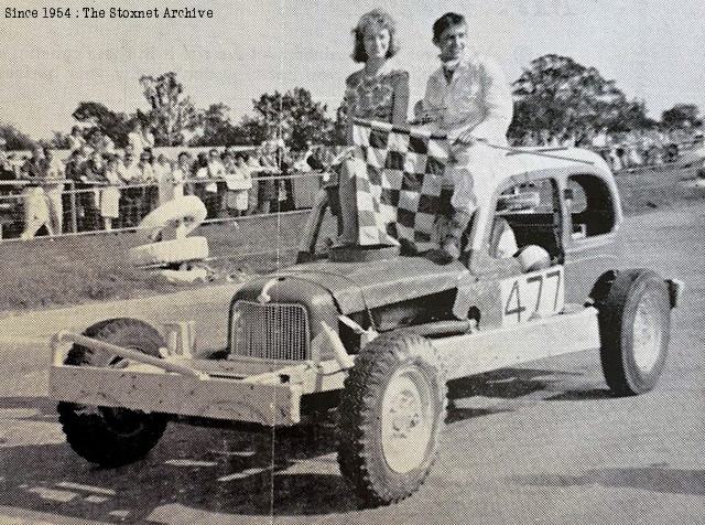 Final winner at Northampton, July 1963. (Stock Car Racing News, Vol4 No2)