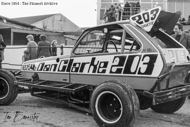 1980 - Complete new car using Vauxhall Chevette body and fitted with previous car's 427 engine. This car was sold to Steve Stretton (361). It was also raced by Dave Barry (420). Pictured at Coventry in 1980 (HM/IB photo).
