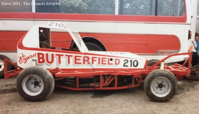 Aycliffe 1984. This chassis was built to order by John Lund (53) and team. (Des Penny photo)
