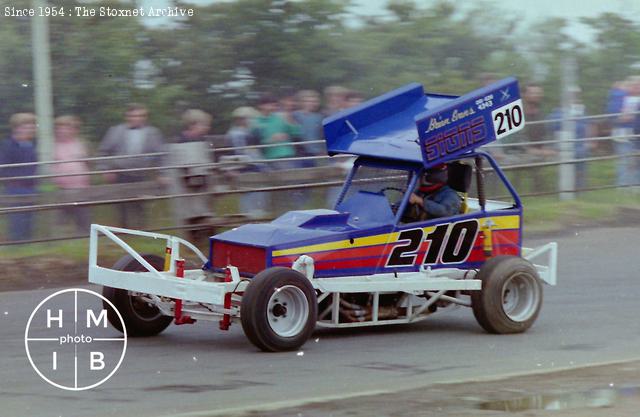 Aycliffe 1988. New self-built car was a copy of the previous Lund car. (HM/IB photo)