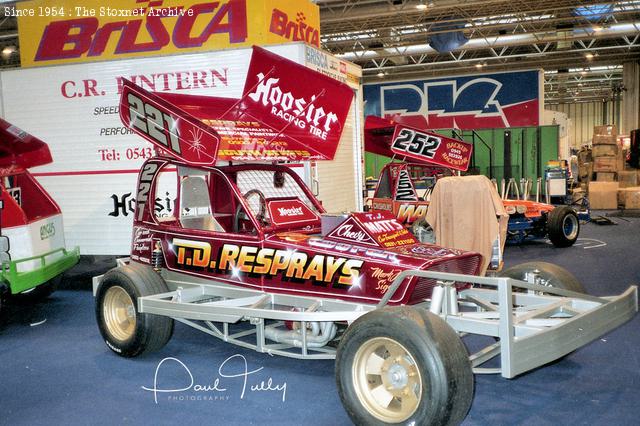 New Clive Lintern car at the 1993 NEC Autosport Show. (Paul Tully photo)