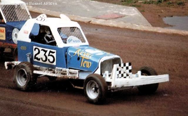 Kev at Belle Vue, early 1987. (Martin Downs photo)