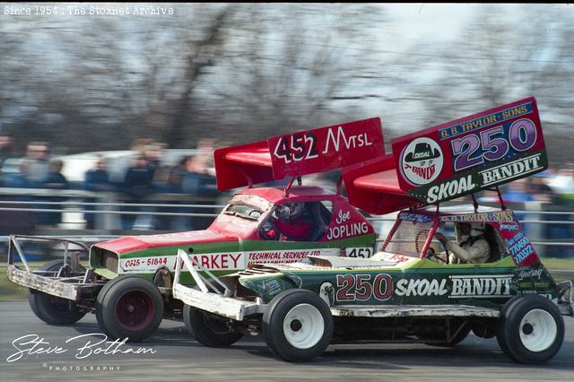 Aycliffe, 22nd March 1987 (Steve Botham photo)