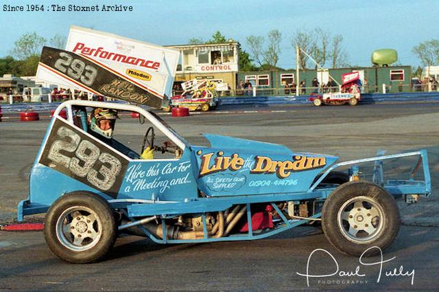 Ian Higgins hire car at Northampton (Paul Tully photo)