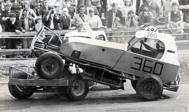 Aycliffe 1983. Going up...