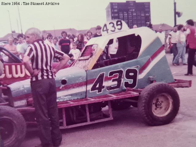 Mick raced 435 Bernard Poyser's car. (Jim Bethell photo)