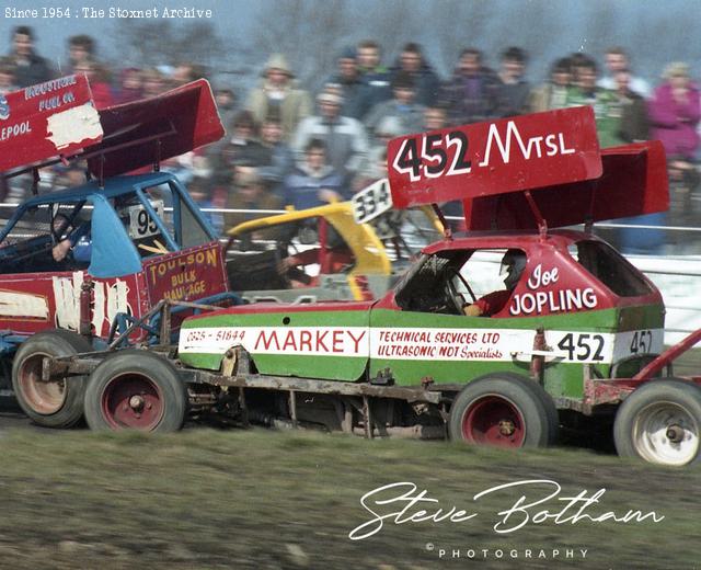 Aycliffe, 22nd March 1987 (Steve Botham photo)