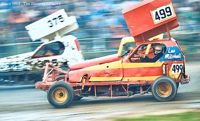 The ex Mike Close car at Northampton, October 1988. (Paul Hindle photo)