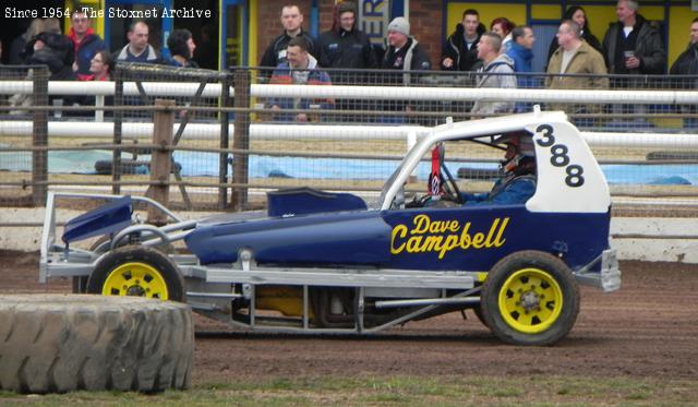 On track at Belle Vue, March 2011.