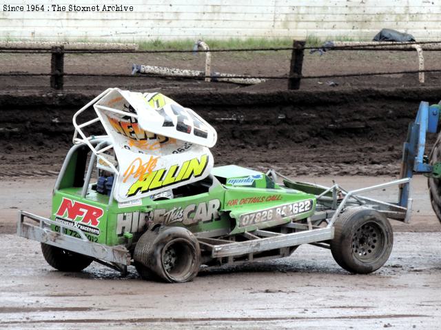 Rolled it at the 2016 World Final meeting. USA driver Eric Pollard had previously rolled this car at the 2014 World Final.