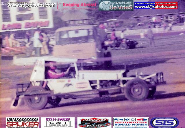 Long Eaton, European Championship 1978. This car was previously raced by Harry-David Stock at the 1977 World Final. (Colin Casserley photo)