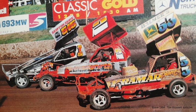 515 Frankie Wainman Jnr, 2 Paul Harrison, 53 John Lund. Bradford 1997.